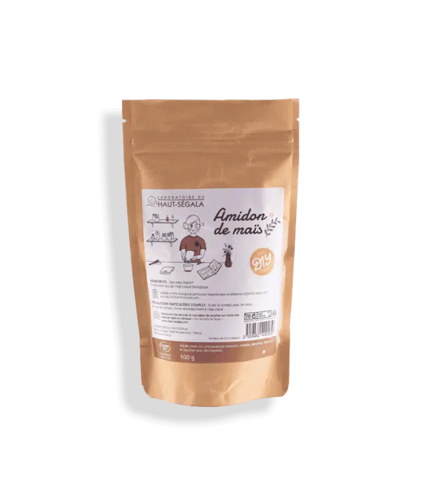 Packshot produit amidon de maïs en sachet