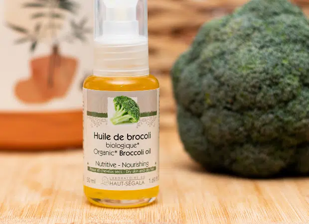 Huile végétale de brocoli