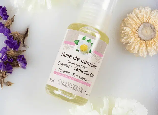 Huile végétale de camélia
