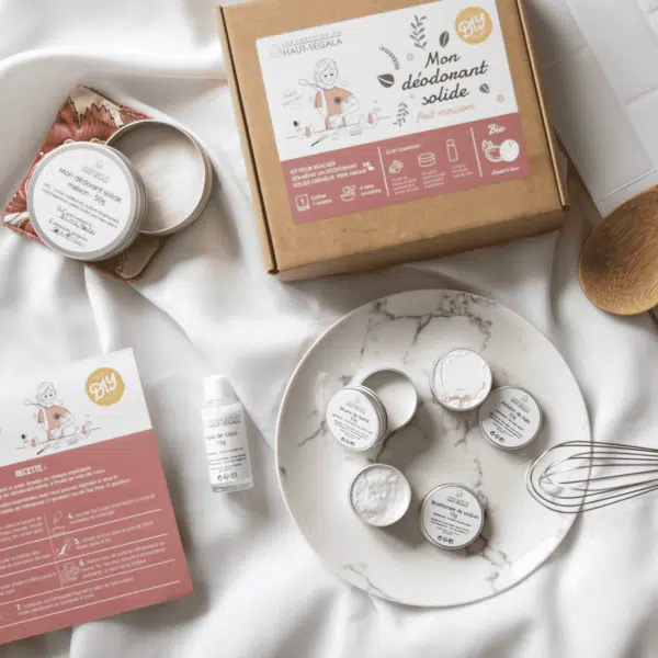 Coffret : mon déodorant solide fait maison