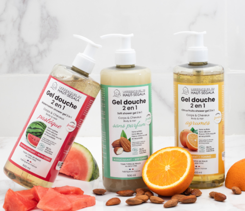 Gamme : hygiène : gels douche 2 en 1