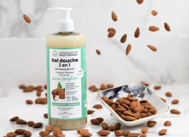 Gel douche 2 en 1 sans parfum
