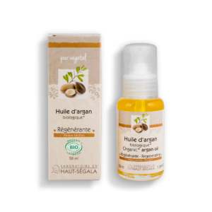 Packshot produit huile d'argan 50ml
