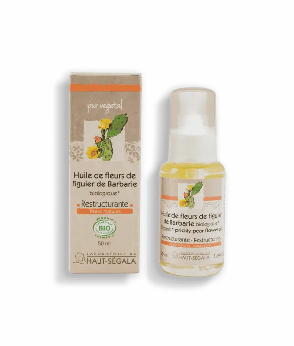 Packshot produit huile de fleurs de figuier