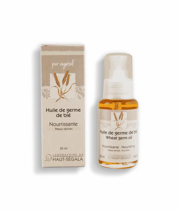 Packshot produit huile de germe de blé