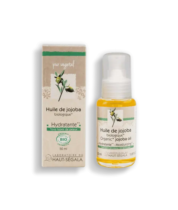 Packshot produit huile de jojoba