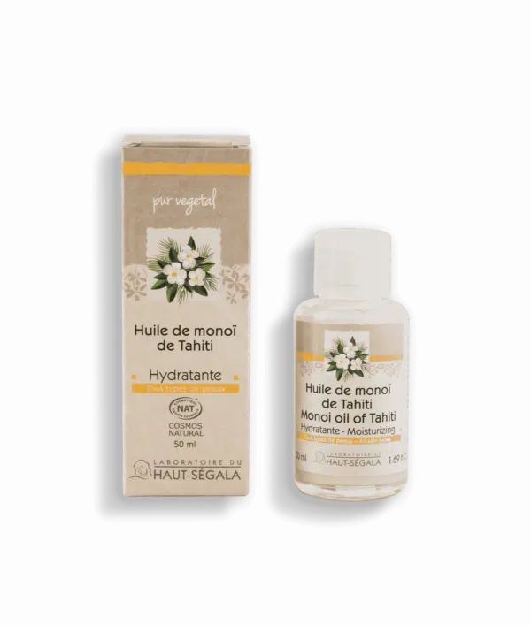 Packshot produit huile de monoï 50ml