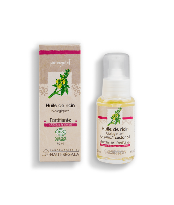 Packshot produit huile de ricin 50ml