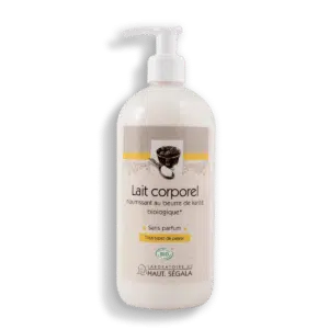 Packshot produit lait corporel