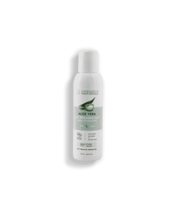 Packshot produit lait démaquillant Aloe Vera