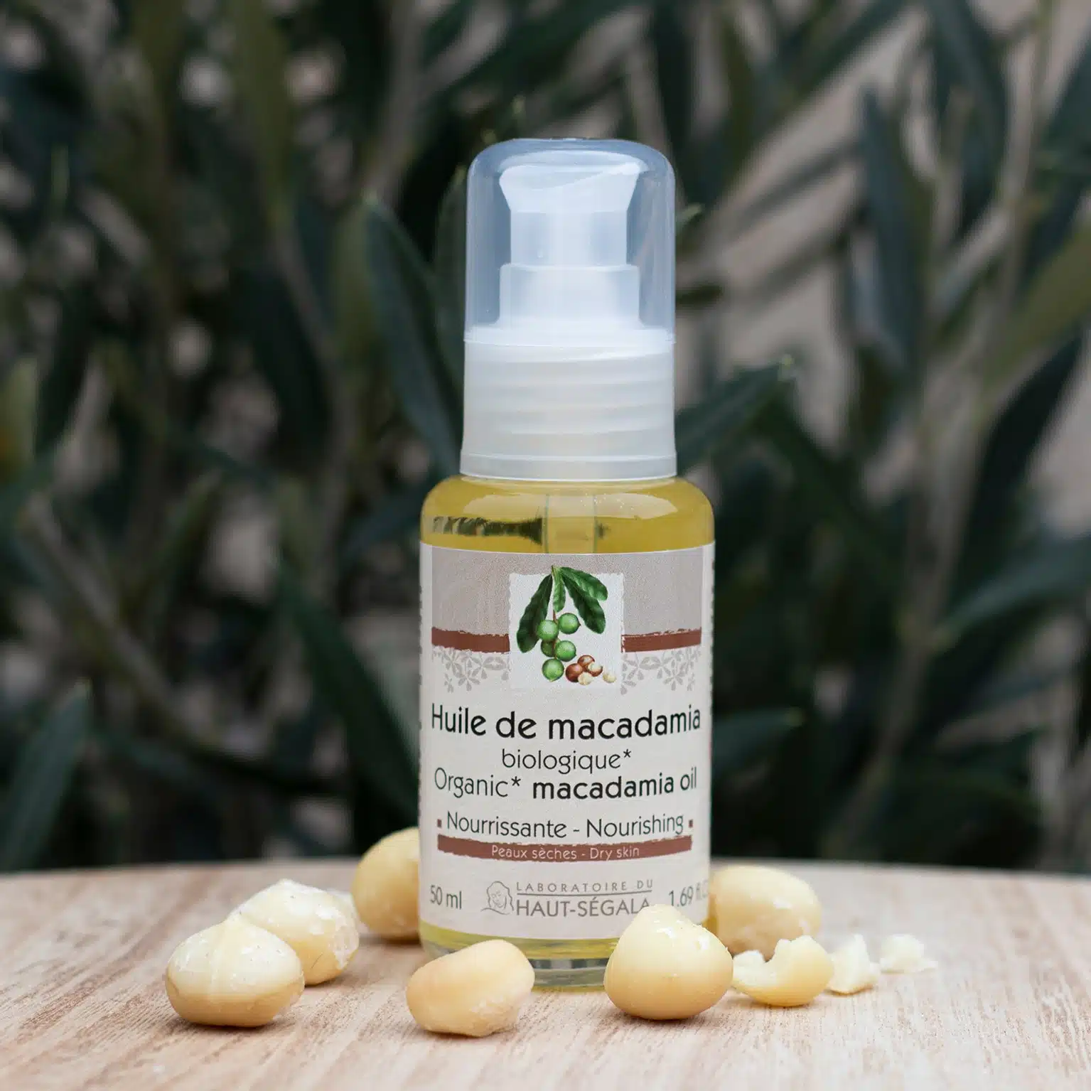 huile végétale de macadamia
