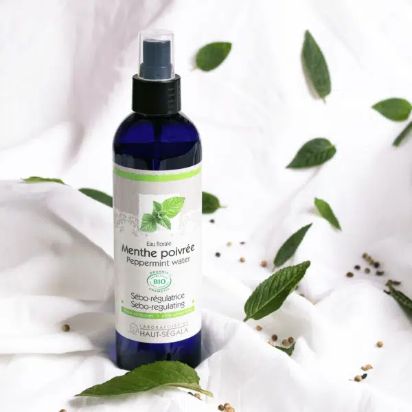 eau florale de menthe poivrée