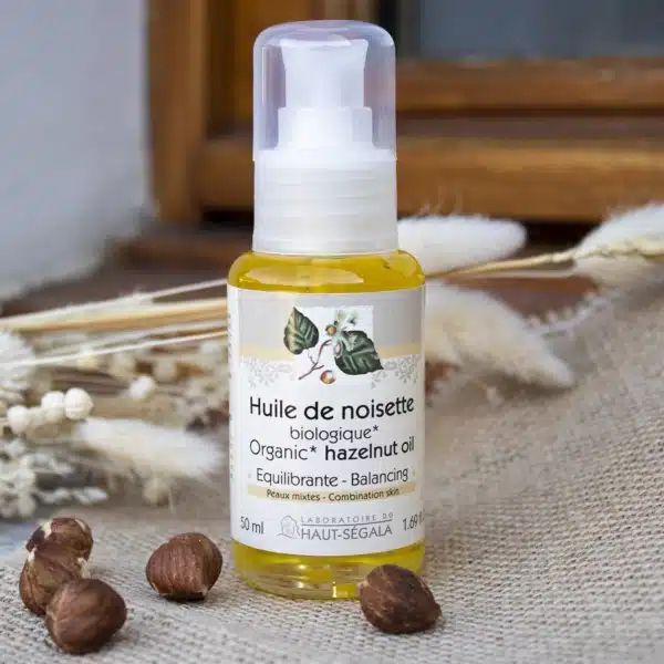huile végétale de noisette