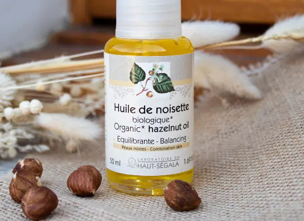 Huile végétale de noisette