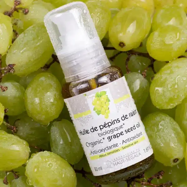 huile végétale de pépins de raisins