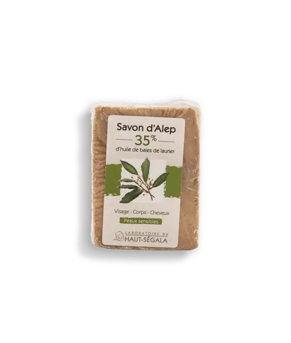 PACKSHOT SAVON ALEP 35% 200 GR
