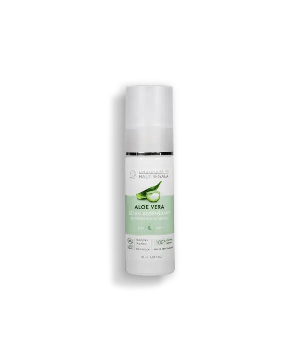 Packshot produit sérum régénérant Aloe Vera