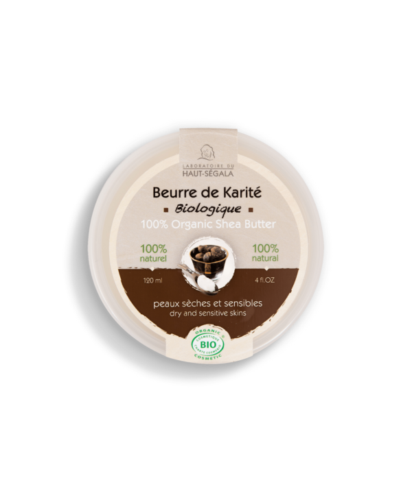 Pot de beurre corporel de karité