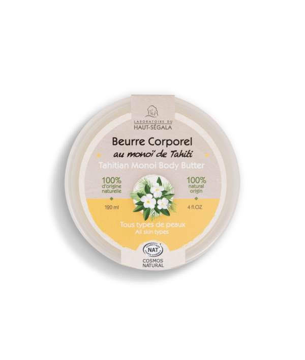 Pot de beurre corporel au Monoï de Tahiti