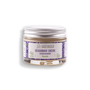 Packshot produit déodorant crème Lavande