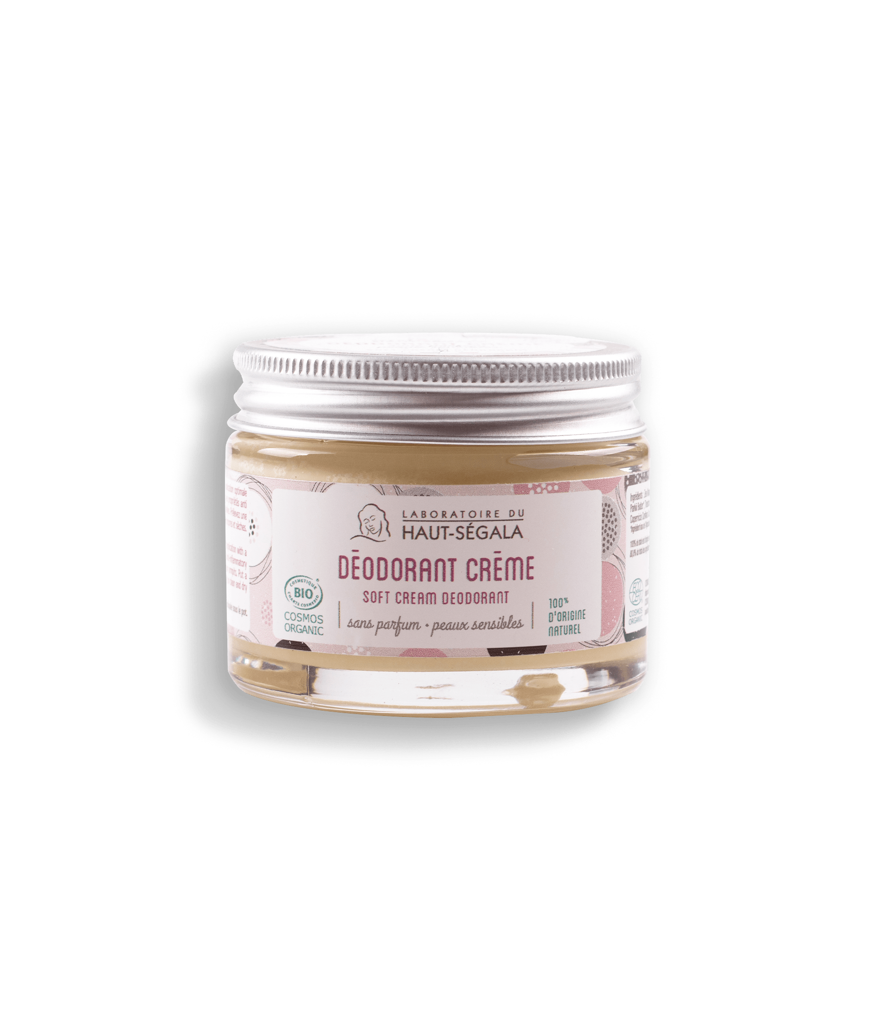 Pot d'un déodorant crème Sans Parfum