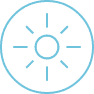 Logo jour représenté par un soleil