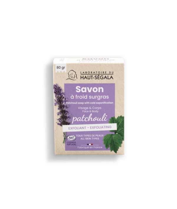 Etui de savon solide Patchouli