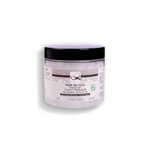 Packshot produit huile de coco 175g