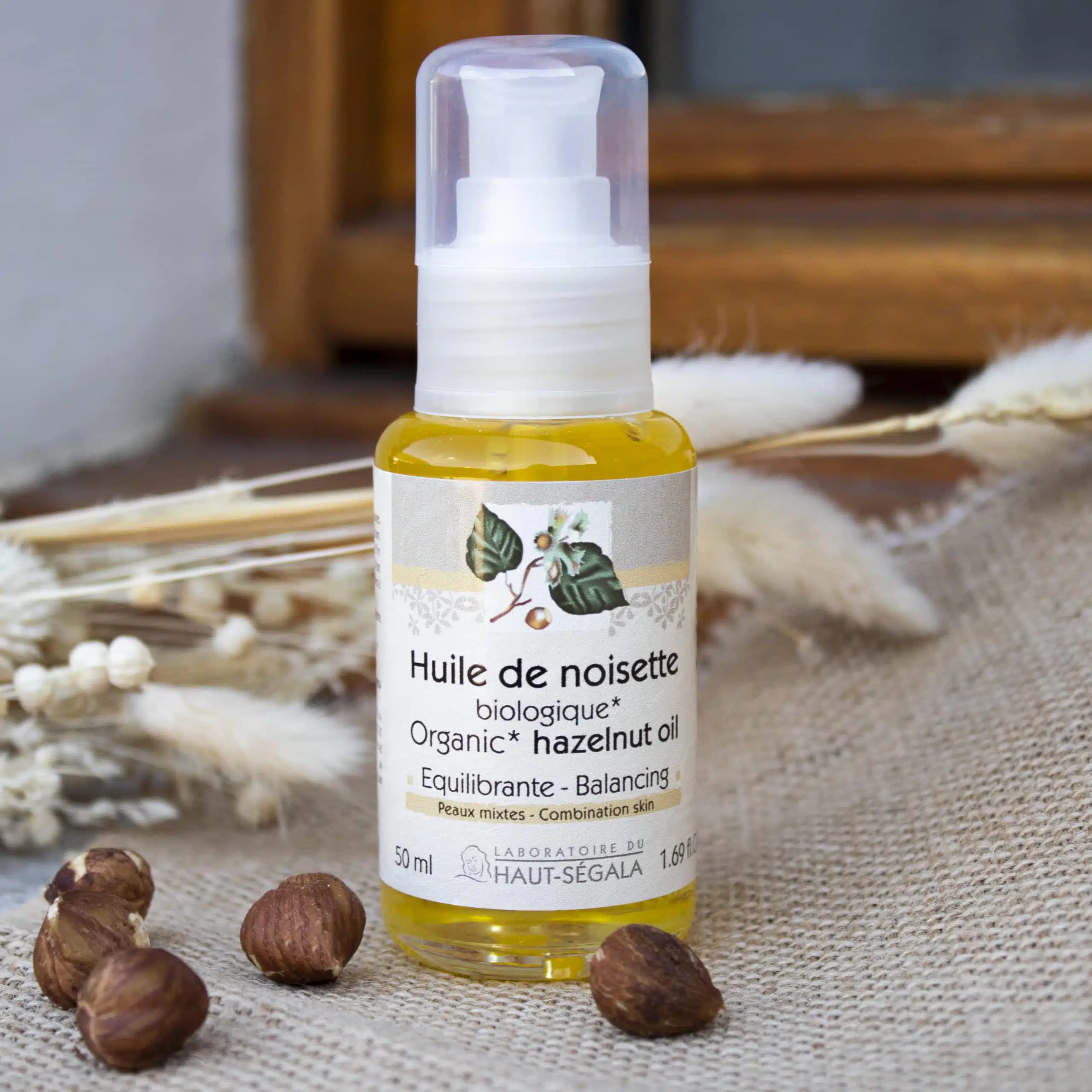 Huile végétale de noisette