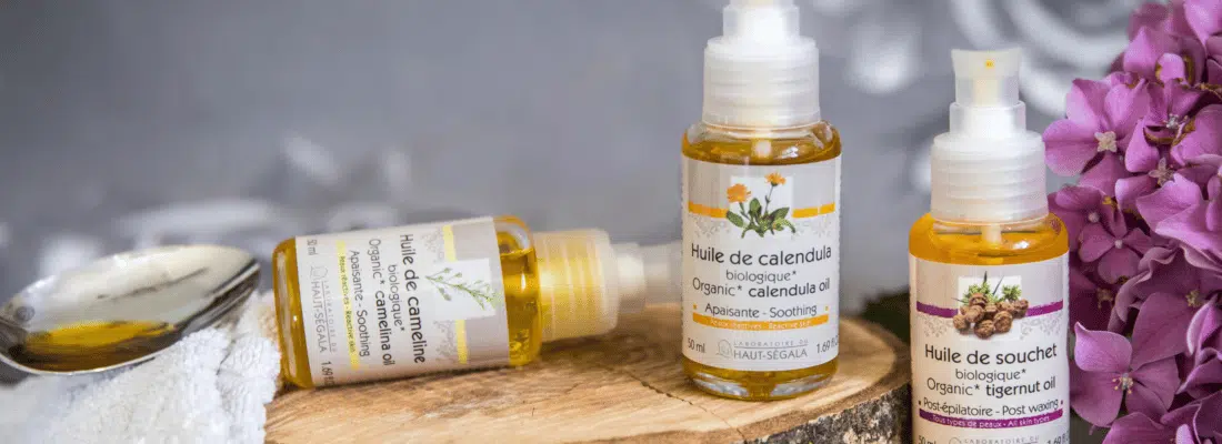 Gamme des huiles végétales Haut-Ségala