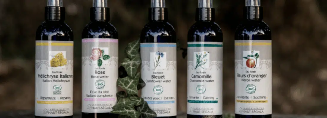 les eaux florales du laboratoire Haut-Ségala