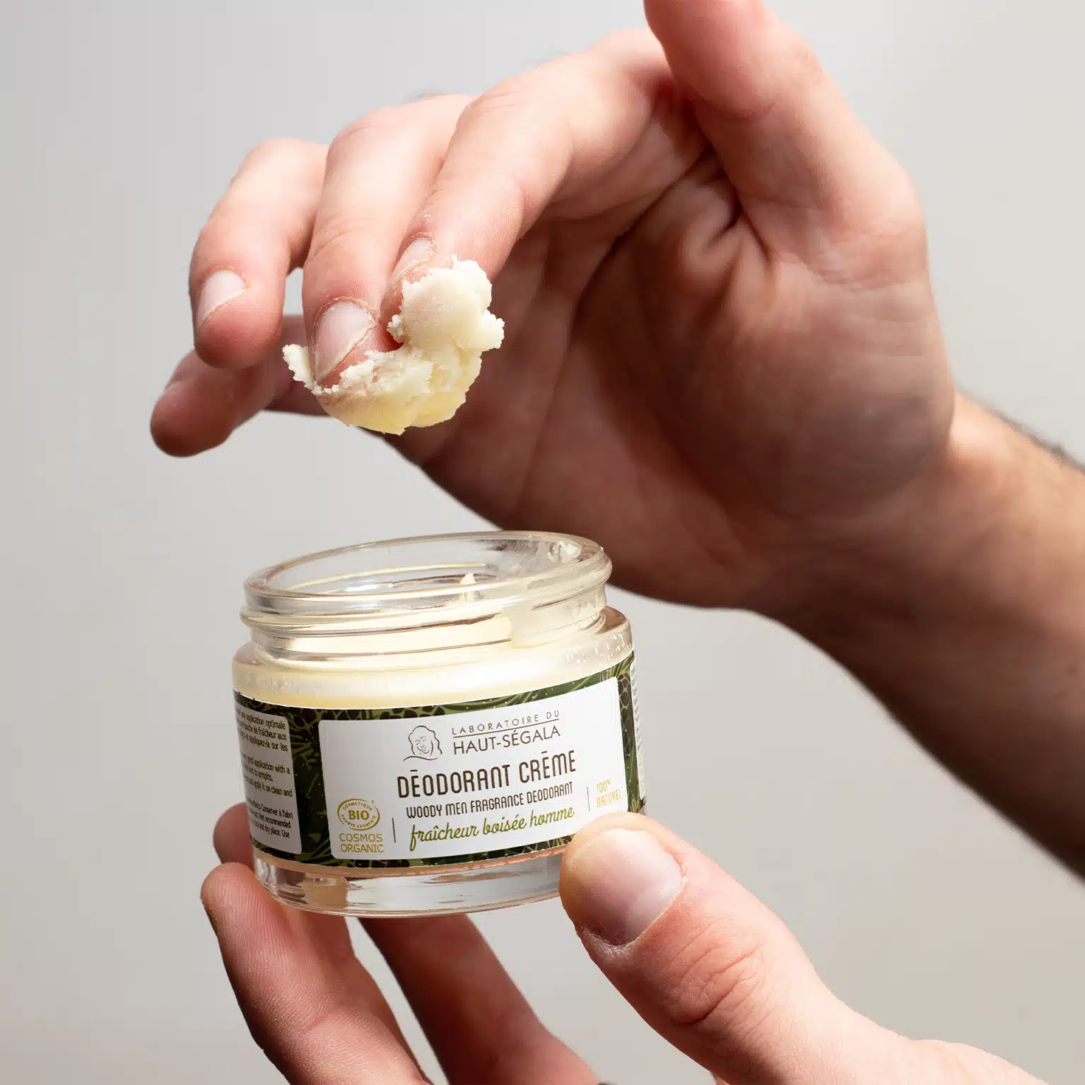 Déodorant crème fraicheur boisée homme