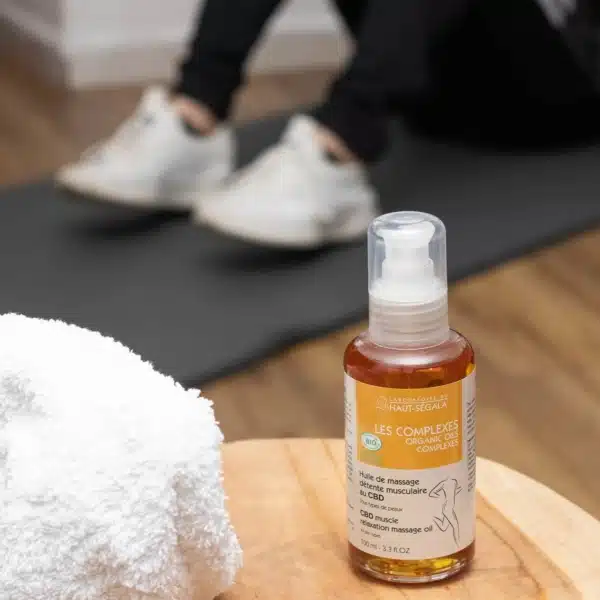 Huile de massage détente musculaire